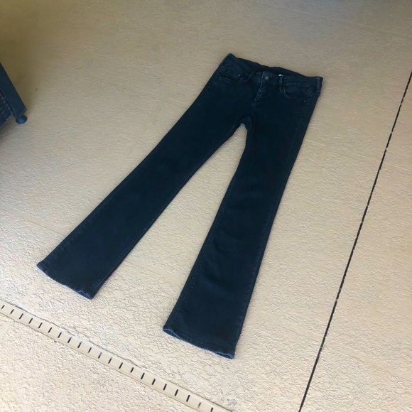 H&M Low Waist Bootcut Black Jeans Sz 30 (29) - Picture 8 of 16